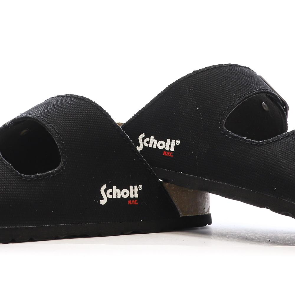 Sandales Noires Homme Schott Arthur vue 7
