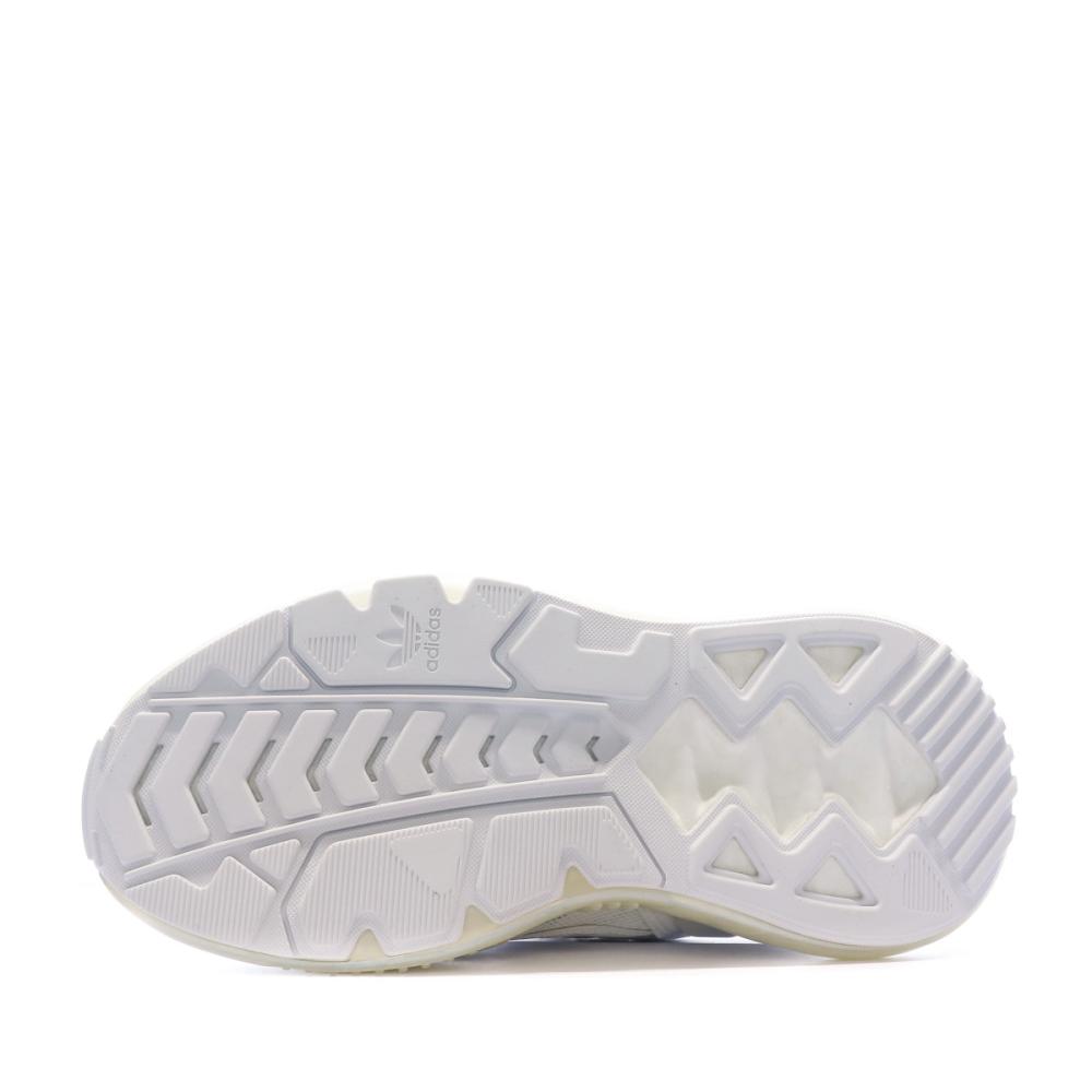 Baskets Blanches Femme Adidas Zx 5k Boost vue 5