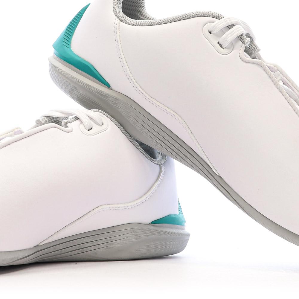 Baskets Blanches/Turquoises Homme Puma Mercedes Cat Decima Puma vue 7