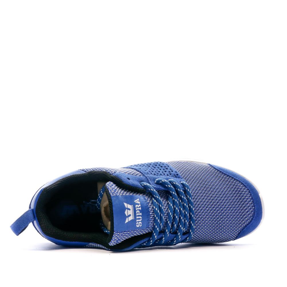 Baskets Bleues Homme Supra Scissor vue 4