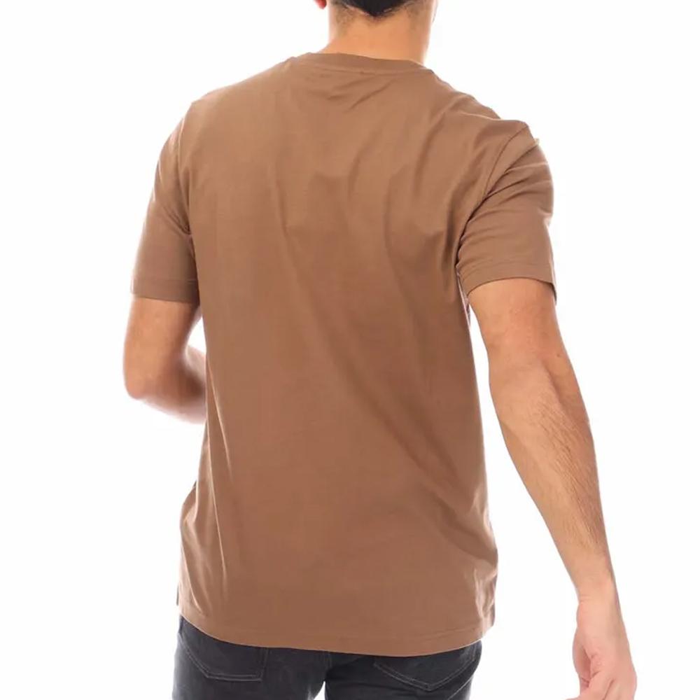 T-shirt Marron Homme Diesel Tjust vue 2