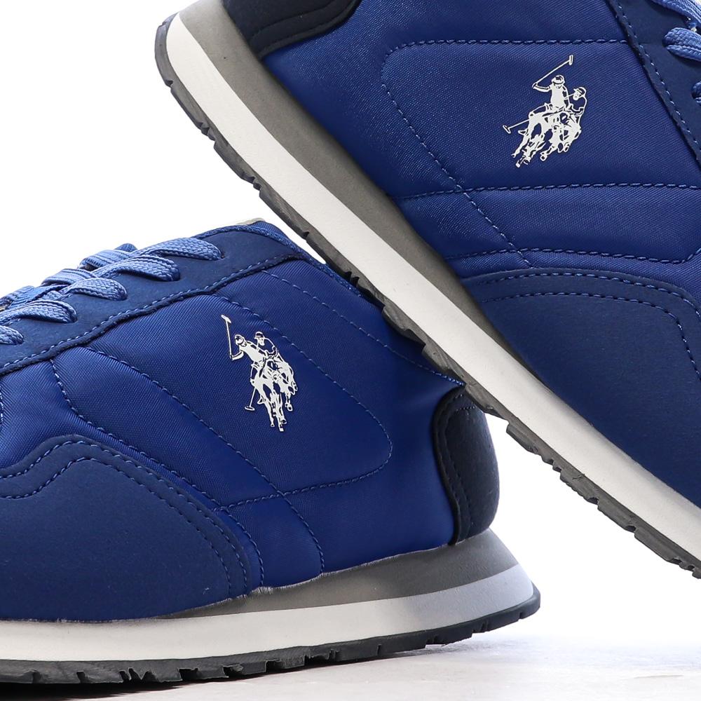 Baskets Bleu Homme US Polo ASSN Sneakers vue 7