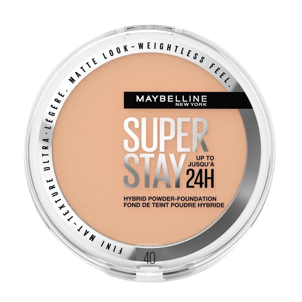 Base de maquillaje en polvo híbrida Gemey Maybelline SuperStay 24H 40 barato