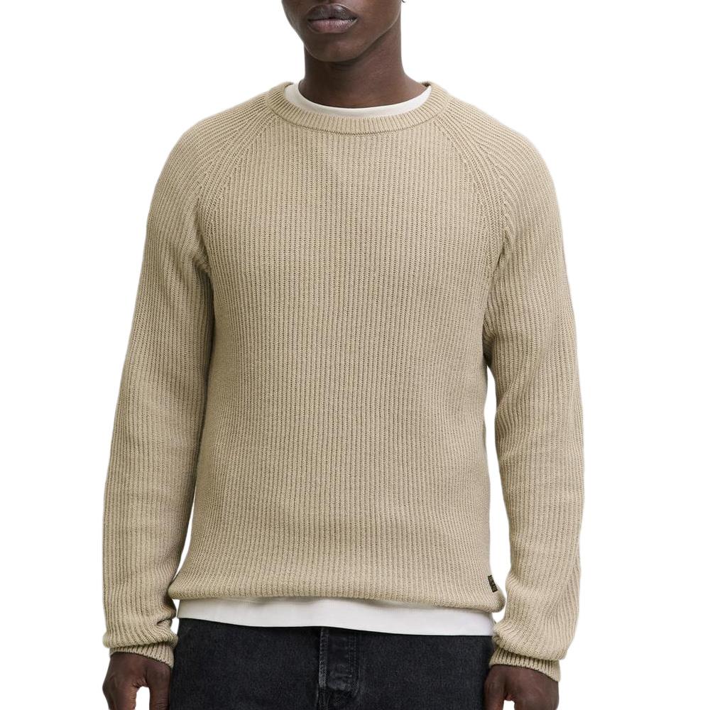Pull Beige Homme Jack & Jones Pannel pas cher