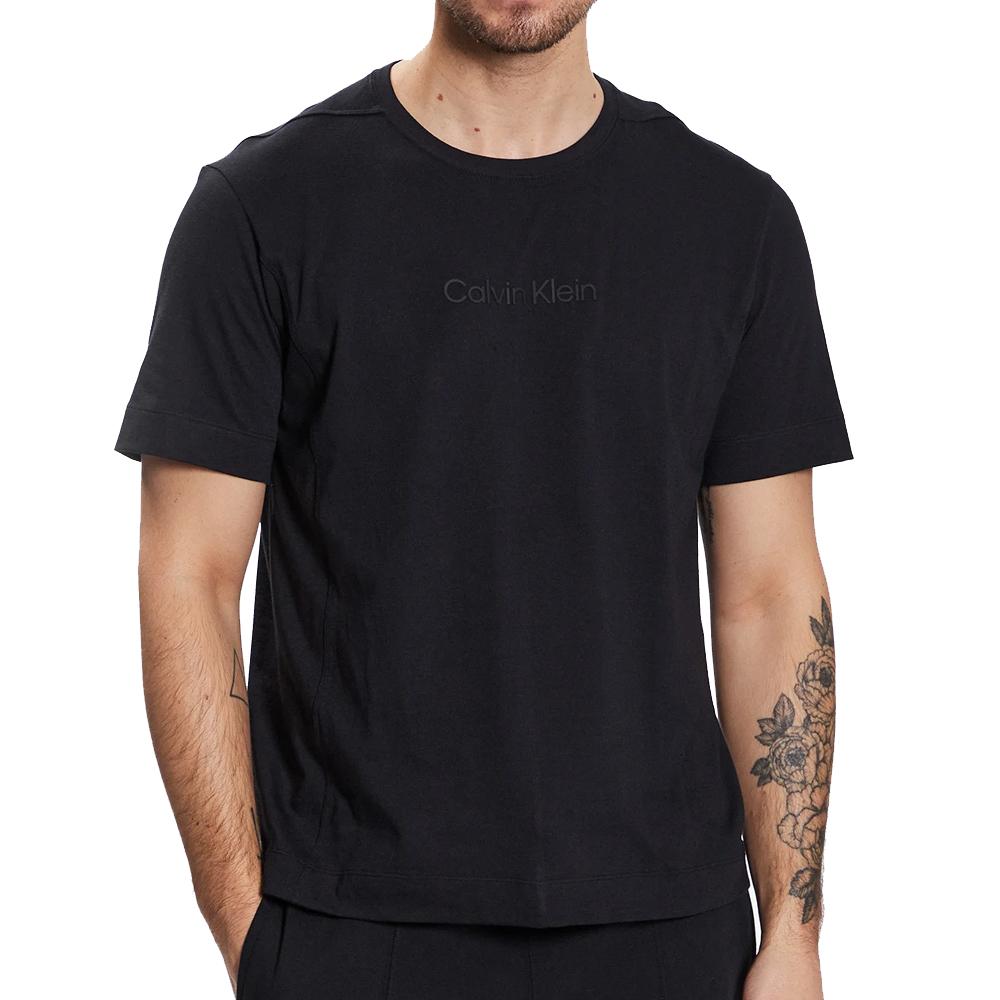 T-shirt Noir Homme Calvin Klein 108 pas cher