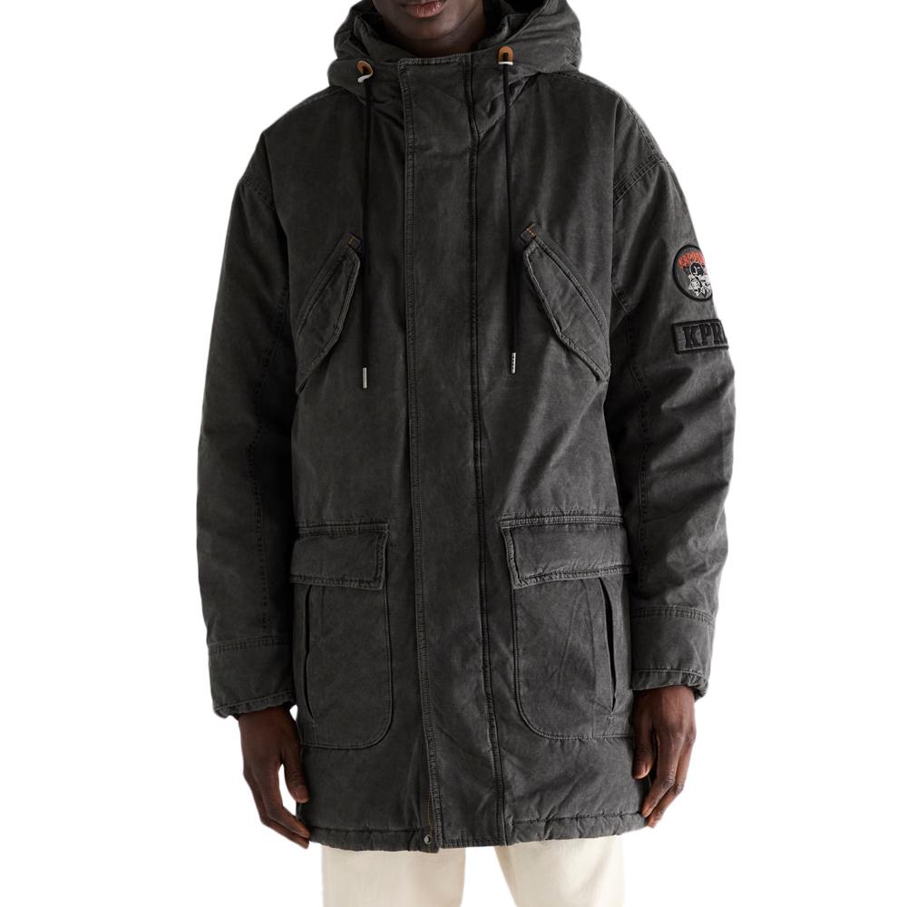 Parka Noir Homme Kaporal BRUNO pas cher