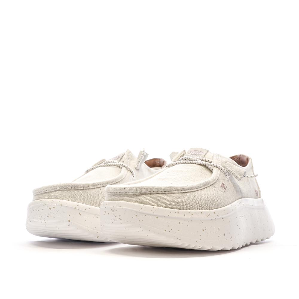 Chaussures Beiges Femme Hey Dude Wally Sport Mesh vue 6