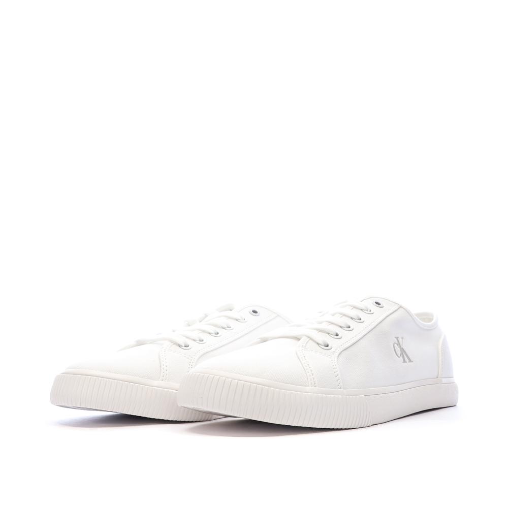 Baskets Blanches Homme Calvin Klein Jeans Ess Vulc Low vue 6
