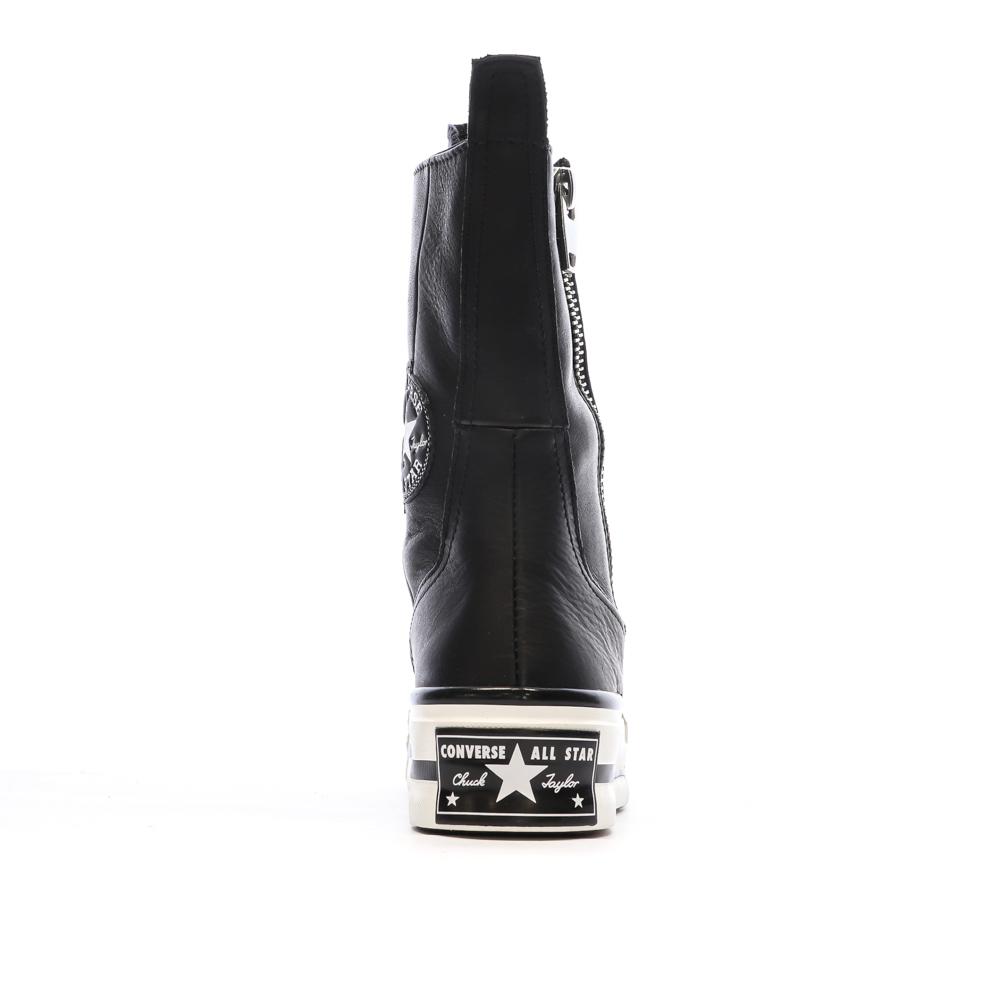Baskets Noires Homme Converse Chuck 70 Plus Xhi vue 3