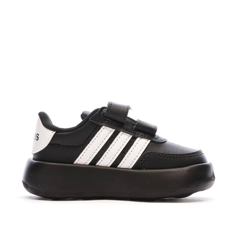 Baskets Noir/Blanche Enfant Adidas Advantage Cf I vue 2