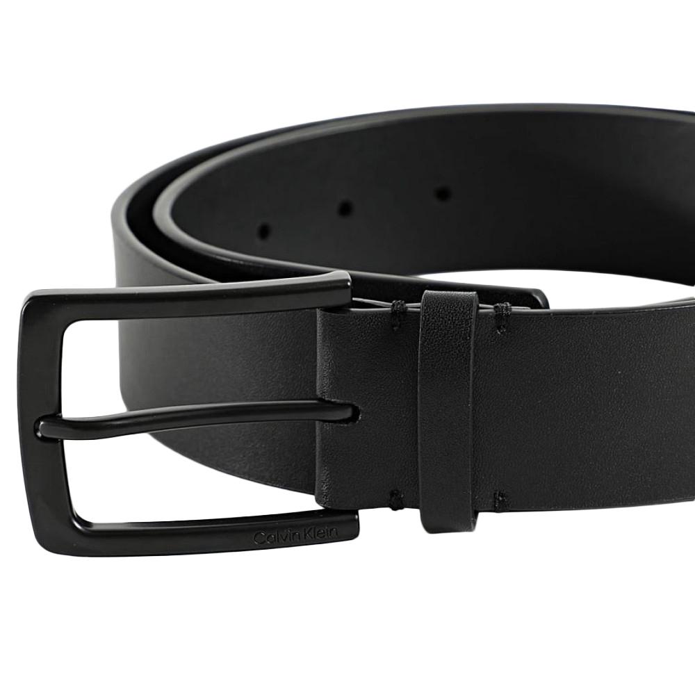 Ceinture Noire Homme Calvin Klein Jeans Casual Pin vue 2
