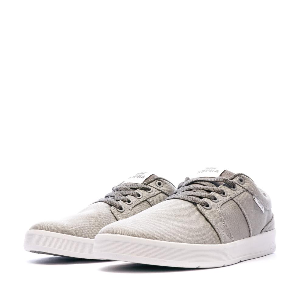 Baskets Grises Homme Supra Ineto vue 6