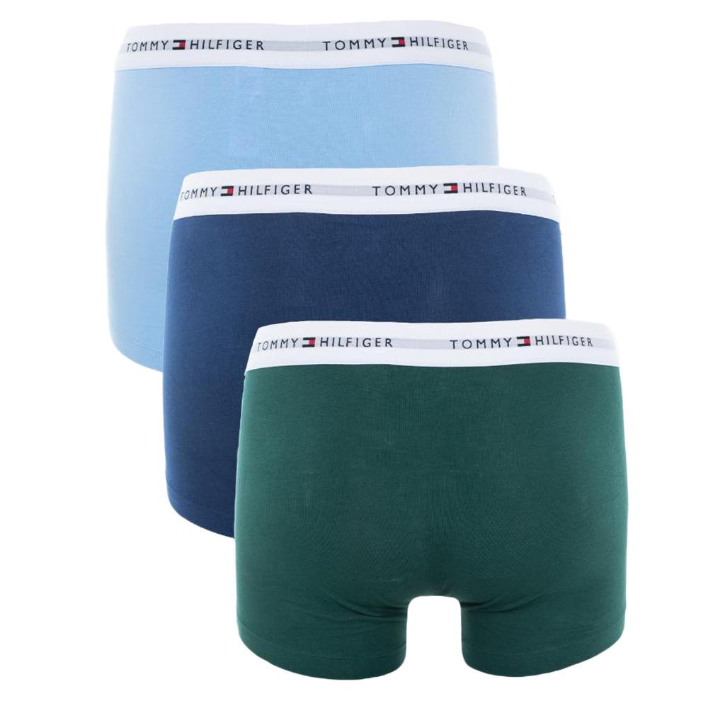 X3 Boxers Marine/Vert/Bleu Homme Tommy Hilfiger UM0UM02761 vue 2