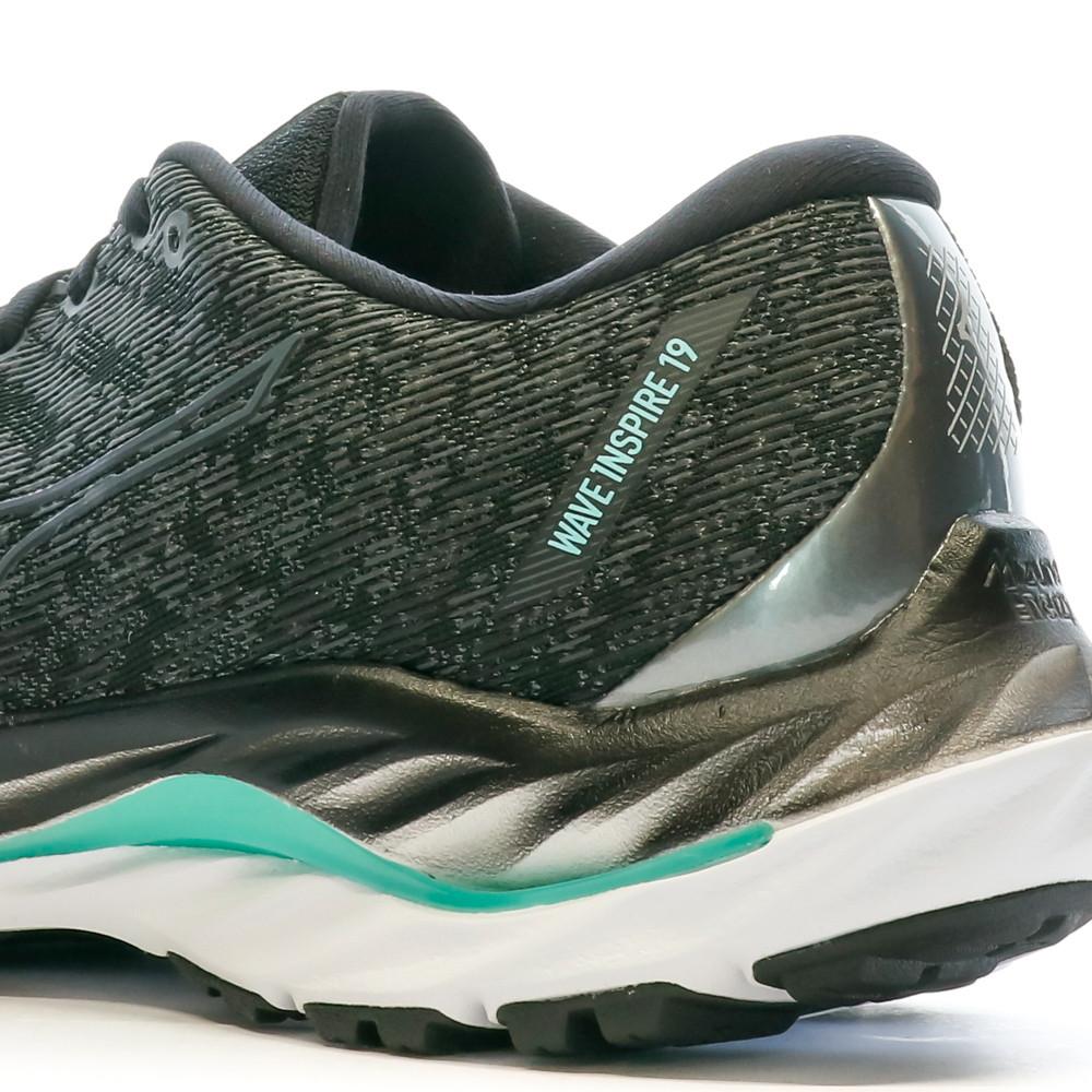 Chaussures de Running Noir Homme Mizuno Wave Inspire 19 vue 7