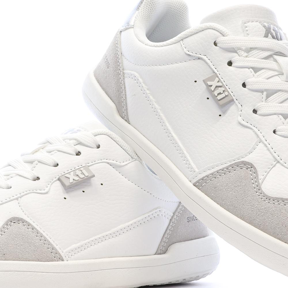 Women’s White/Grey Trainers Xti 145325 Photo of the Espace des Marques %store% store - view of %key%