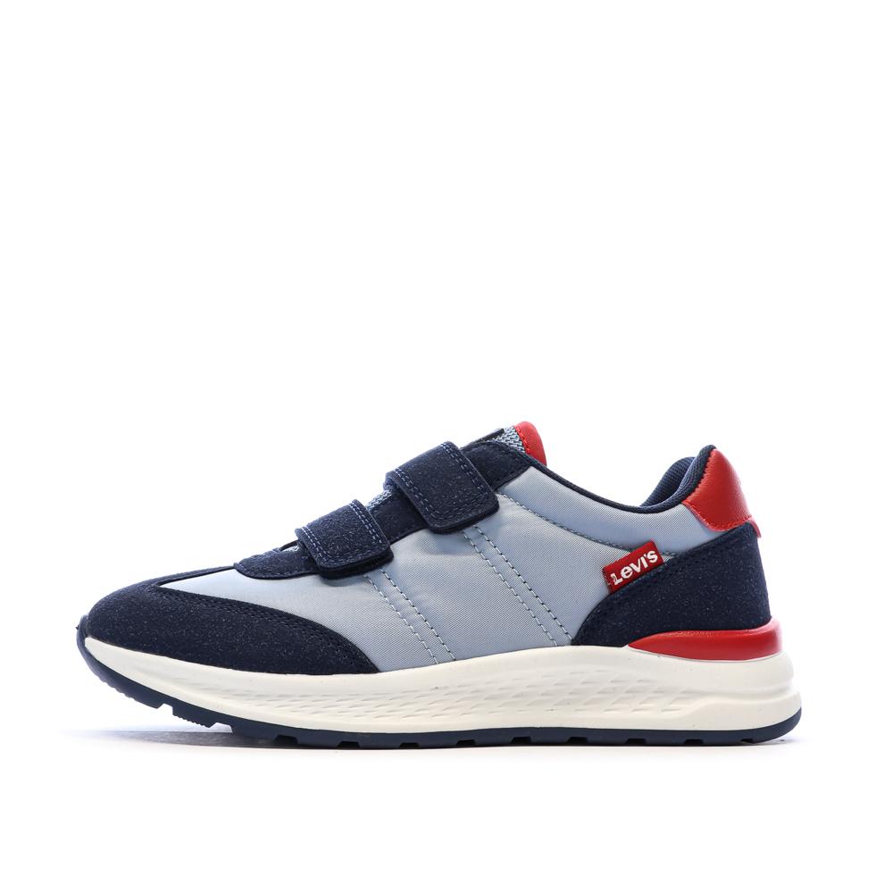 Baskets Bleu Garçon Levi's Logan pas cher