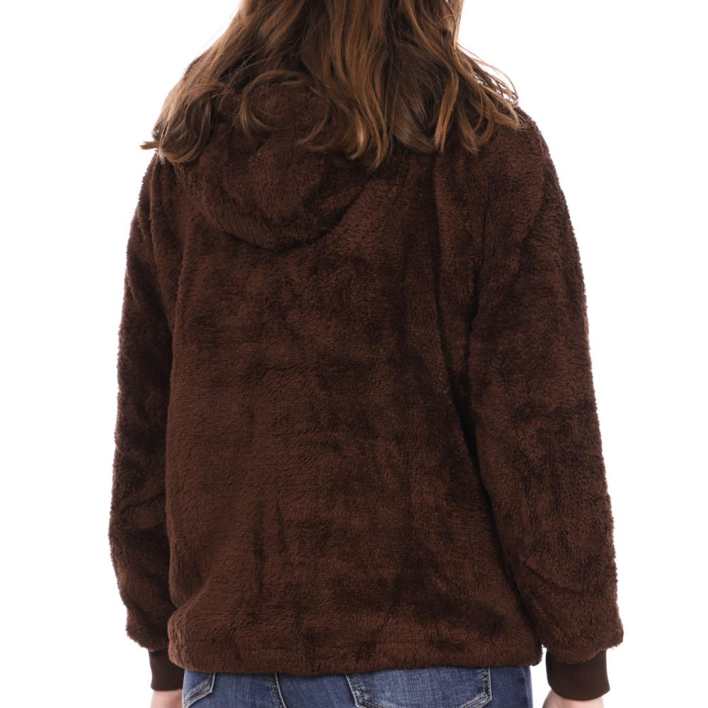 Veste Marron Foncé Femme Supreme Grip Etty vue 2