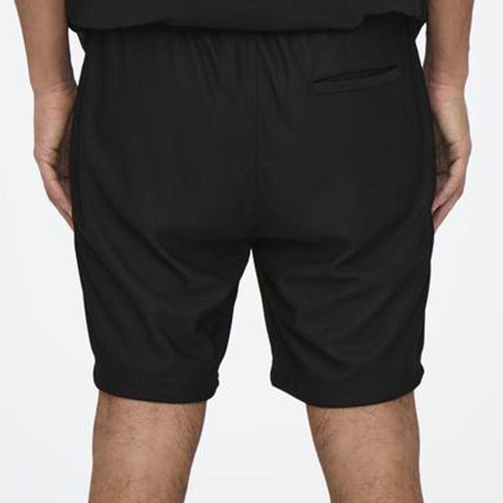 Schwarze Herren-Shorts Only & Sons Onstel Ansicht 2