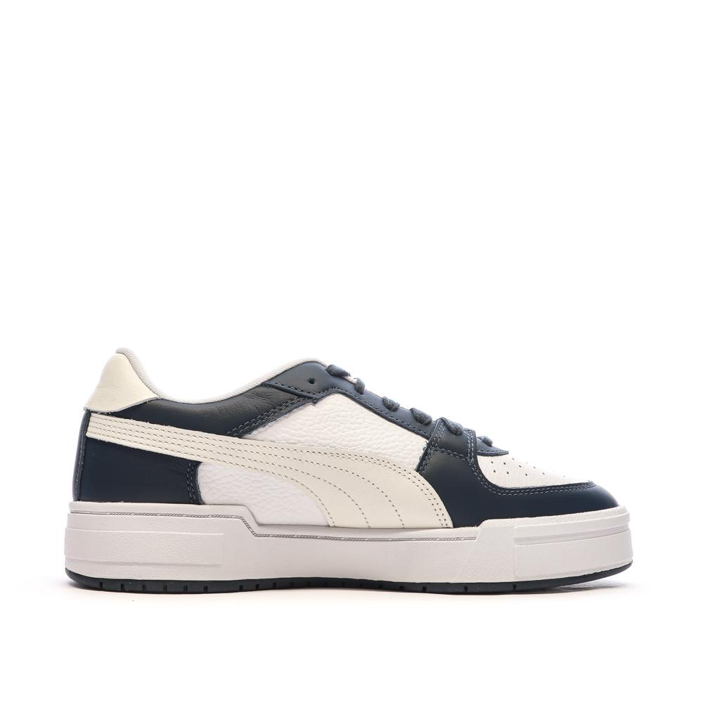 Baskets Blanches/Marine Homme Puma Pro Classic vue 2