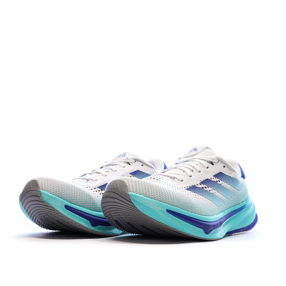 Chaussures de running Bleu Homme Adidas Supernova Rise vue 6