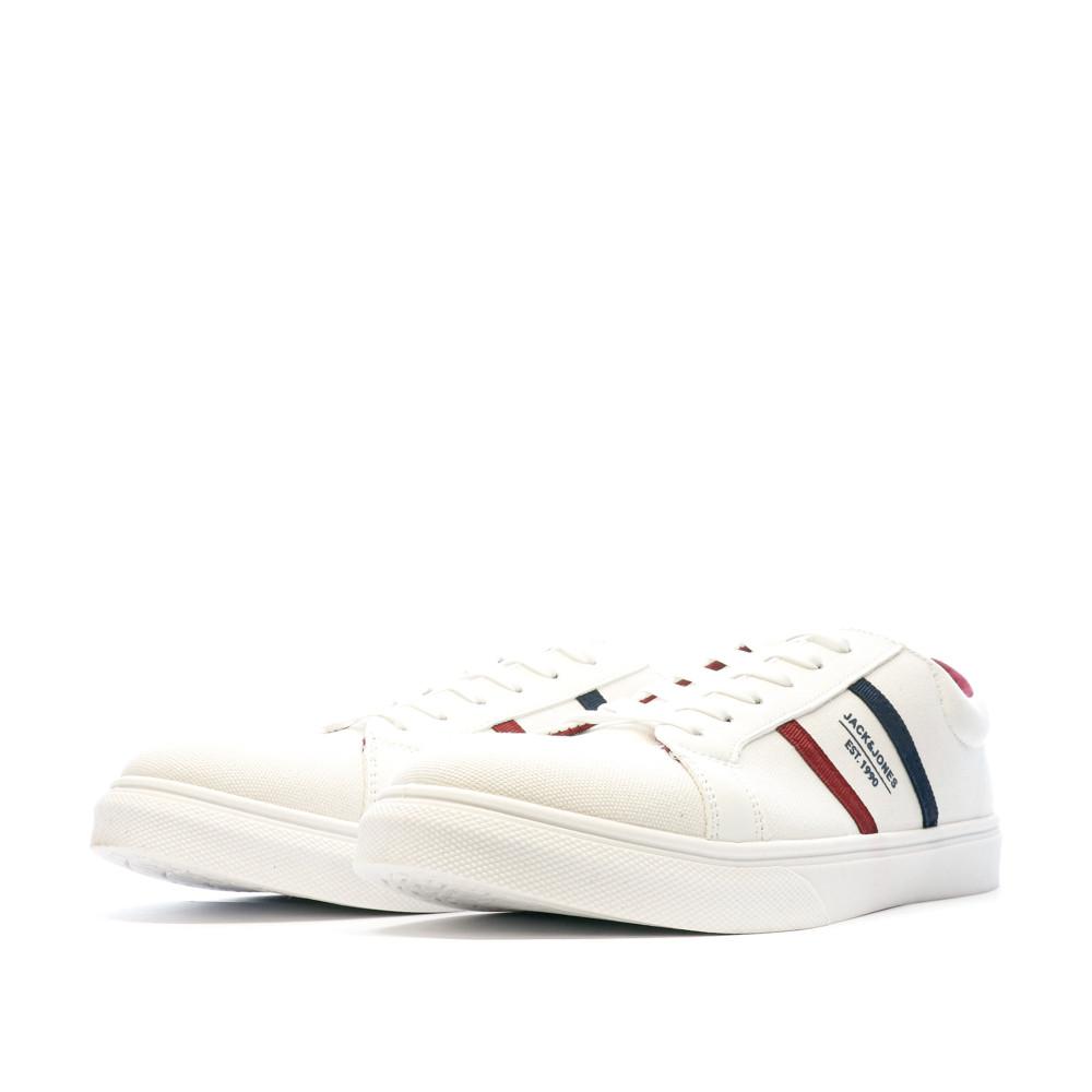 Baskets Blanches Homme Jack & Jones Canvas Combo vue 6