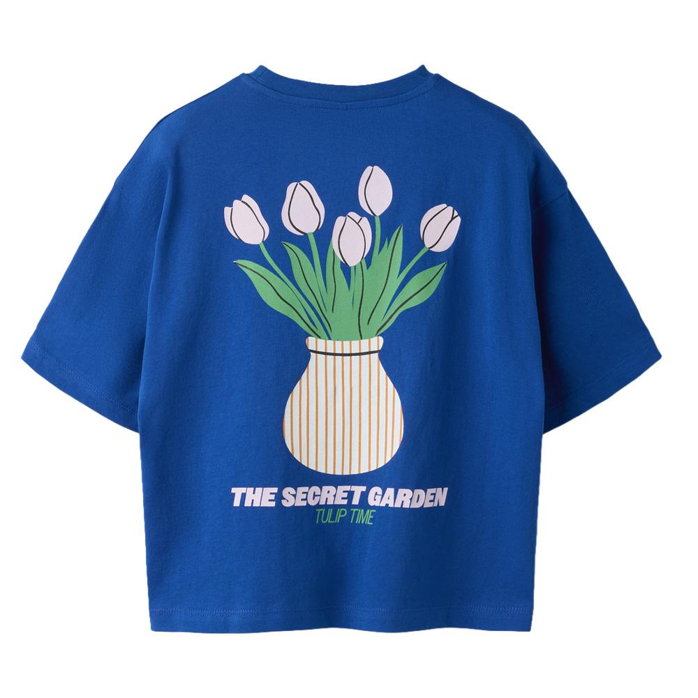 Blue Girls’ T-shirt Name it Nkfhelga Photo of the Espace des Marques %store% store - view of %key%