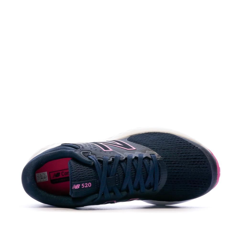 Chaussures de running Marine Femme New Balance W520 V7 vue 4