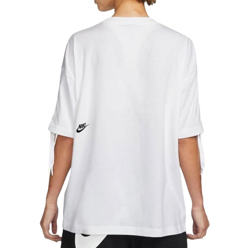 T-shirt Blanc Femme Nike Top vue 2