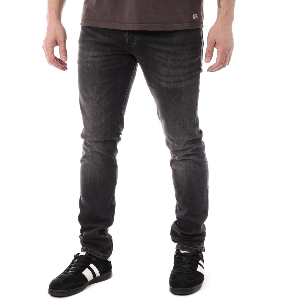 Jean Slim Gris délavé Homme Diesel Tepphar67 00SWID pas cher