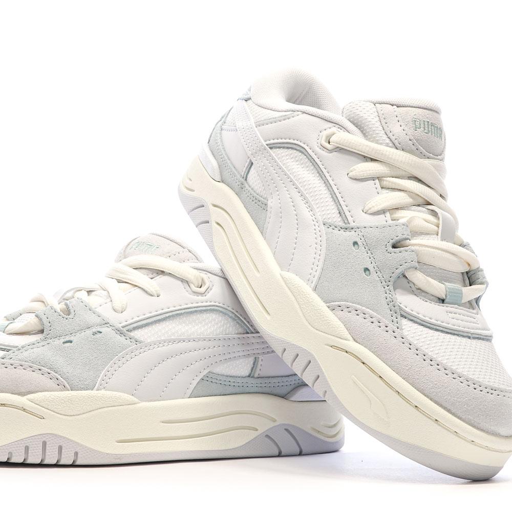 Baskets Grise/Blanche Femme Puma 389267 vue 7