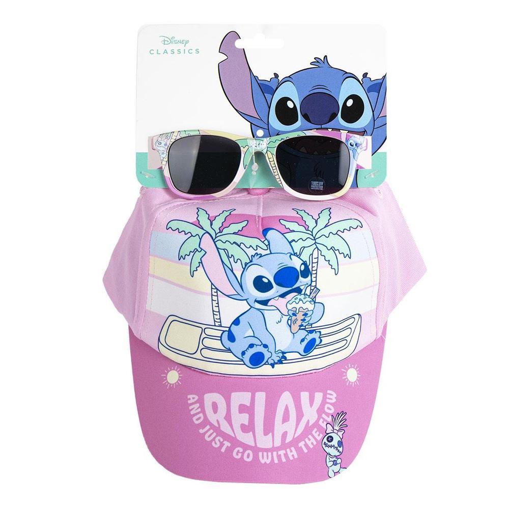 Kit Casquette + Lunette de Soleil Rose Enfant Sport Zone Relax pas cher
