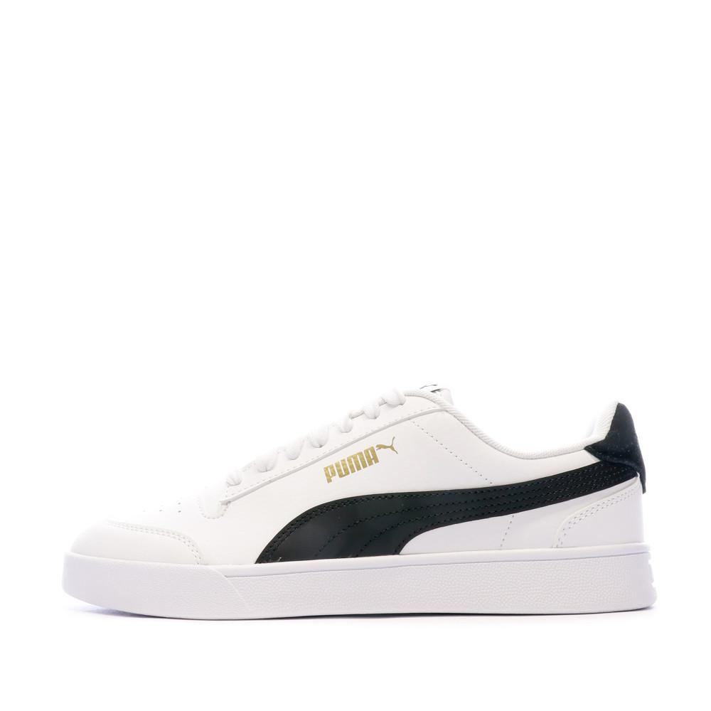 Baskets Blanche Homme Puma Shuffle pas cher
