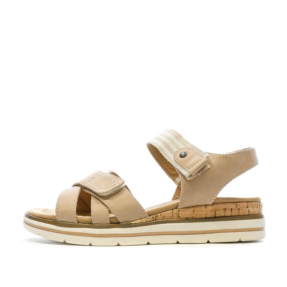 Sandales Beige Femme RELIFE Hantiq pas cher