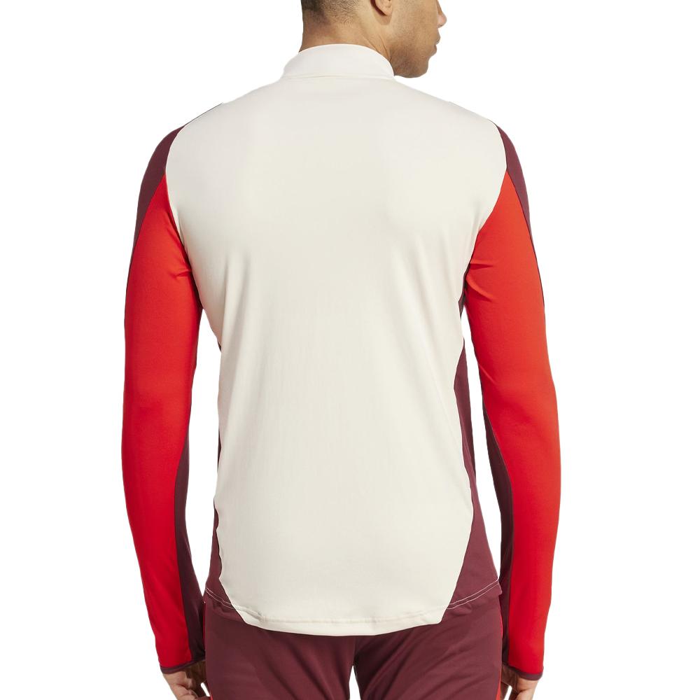 Bayern Munich Haut d'Entraînement Beige/Bordeaux Homme Adidas 2024 vue 2