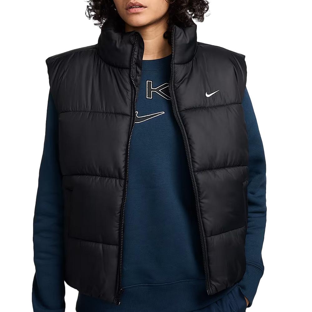 Doudoune sans manche Noir Femme Nike Vest pas cher