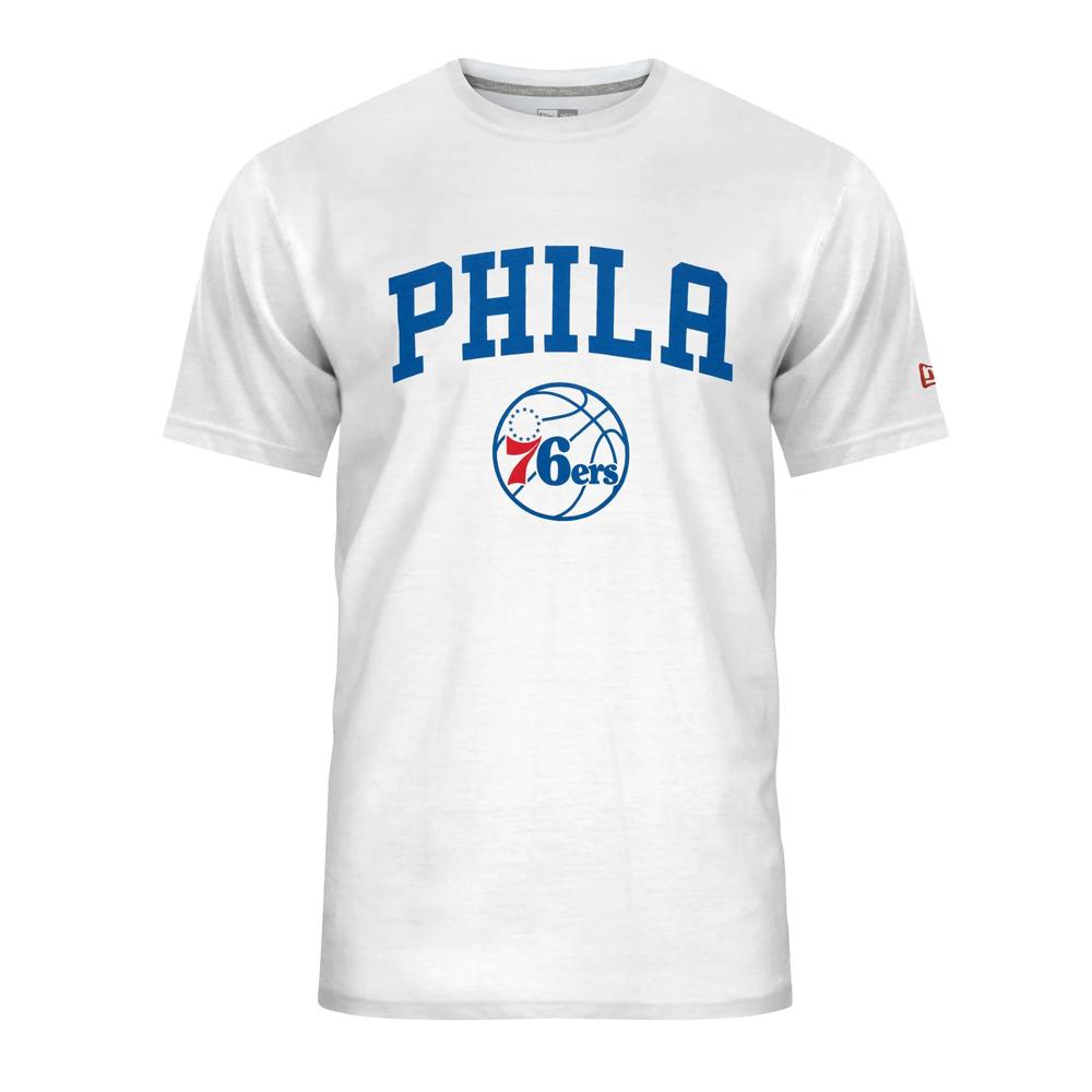 T-shirt Blanc/Bleu Homme New Era 11546141 pas cher