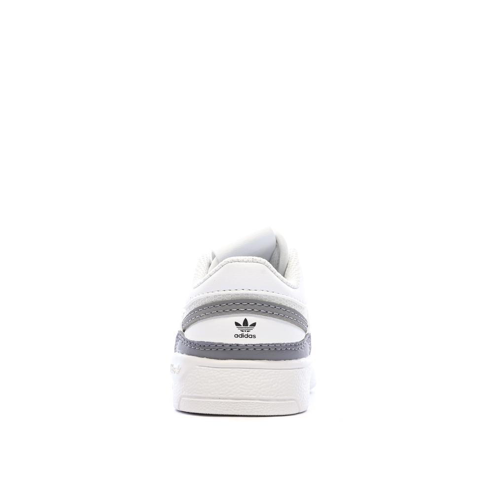Baskets Blanches/Grises Garçon Adidas Drop vue 3