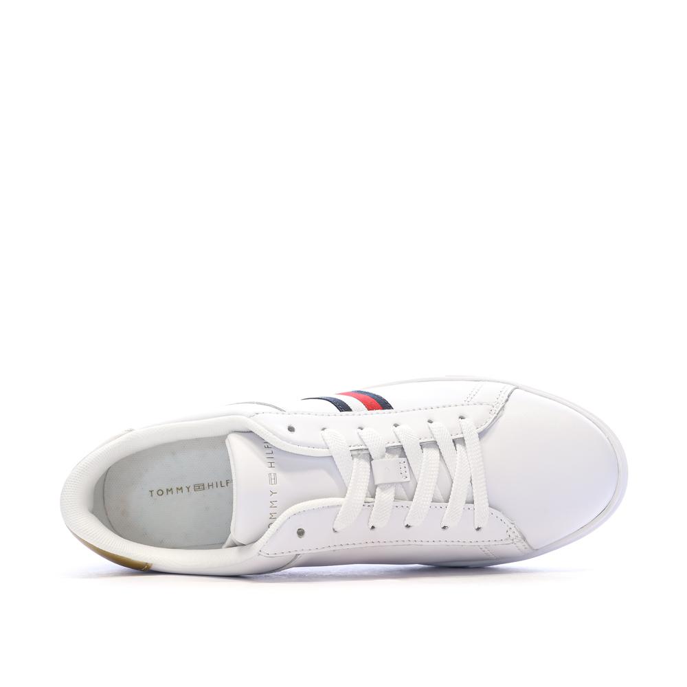 Baskets Blanches Femme Tommy Hilfiger Essential Court Snea vue 4
