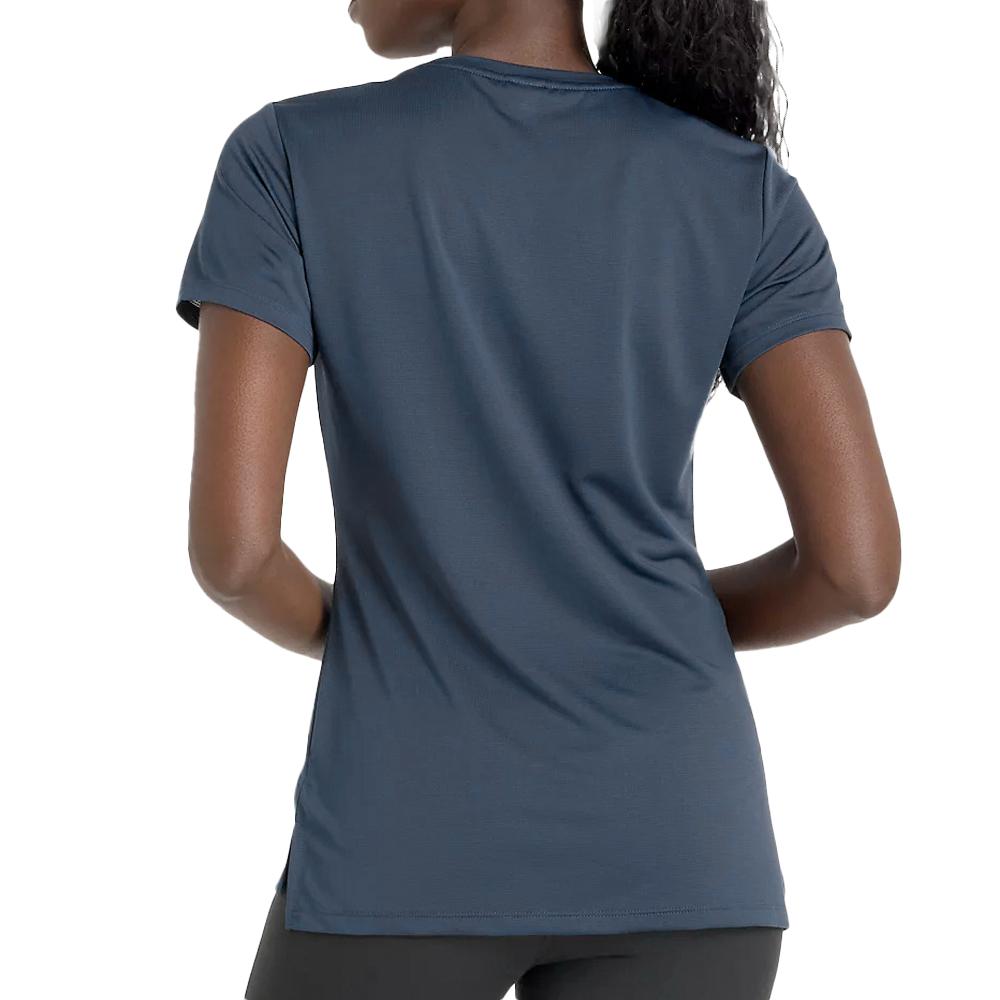 T-Shirt de Sport Gris Femme New Balance Sport Sleeve vue 2