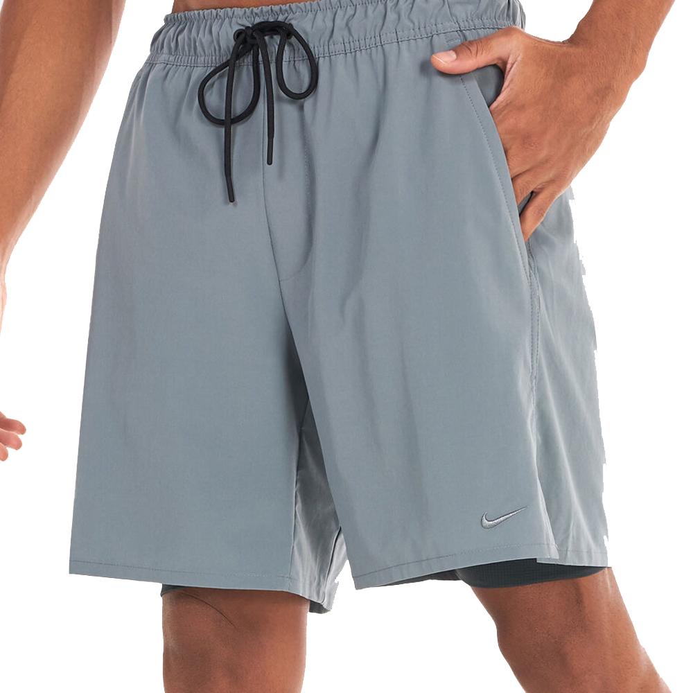 Short Gris/Noir Homme Nike Unlimited pas cher