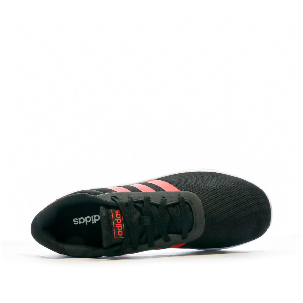 Chaussures de Running Noires/Rouges Homme Adidas Lite Racer 2.0 vue 4