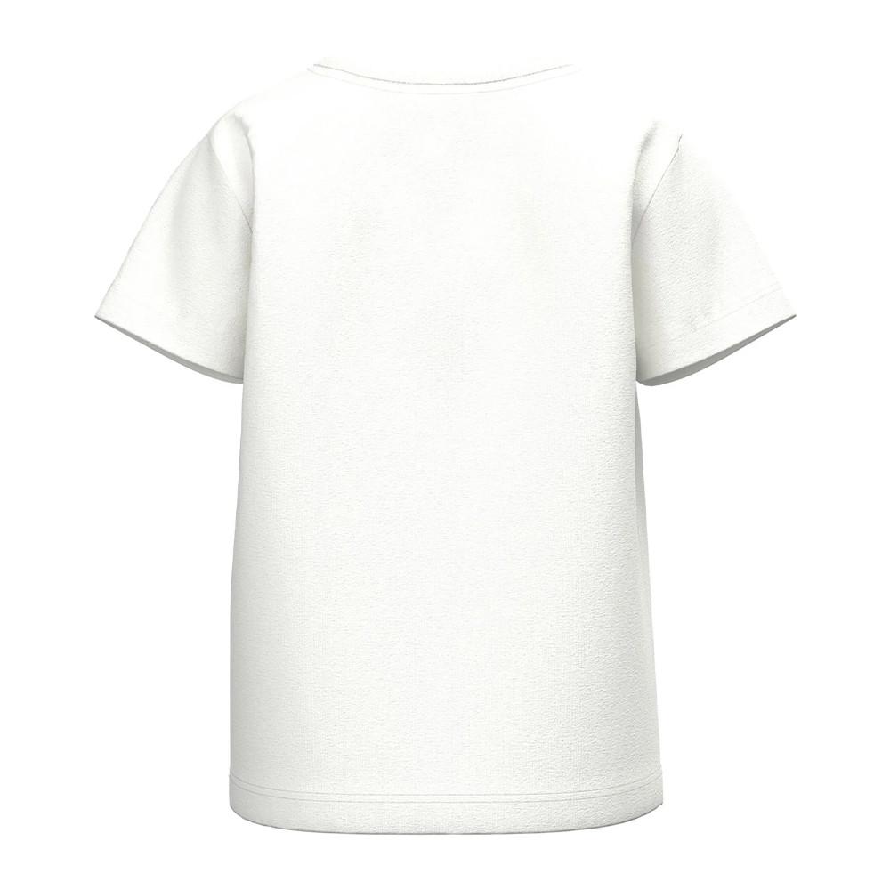 T-shirt Blanc Garçon Name it Vagno vue 2