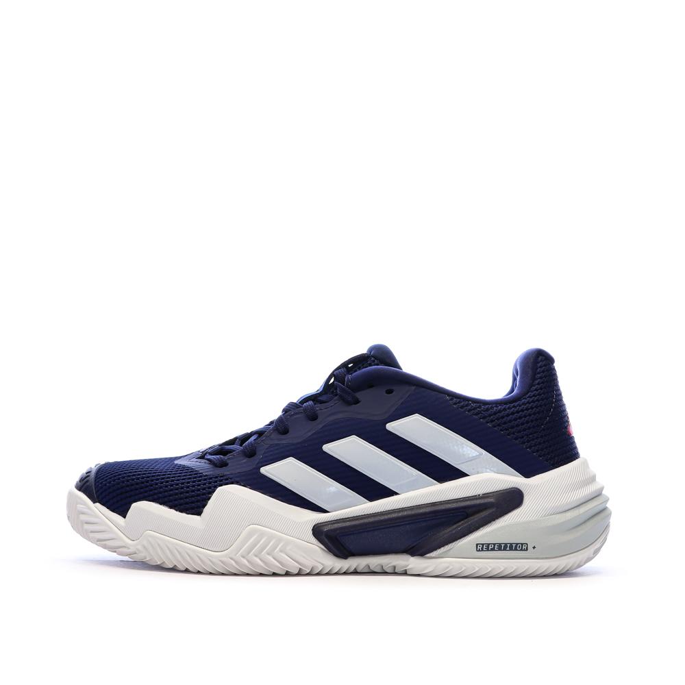 Zapatillas Adidas Barricade 13 azul marino para hombre barato