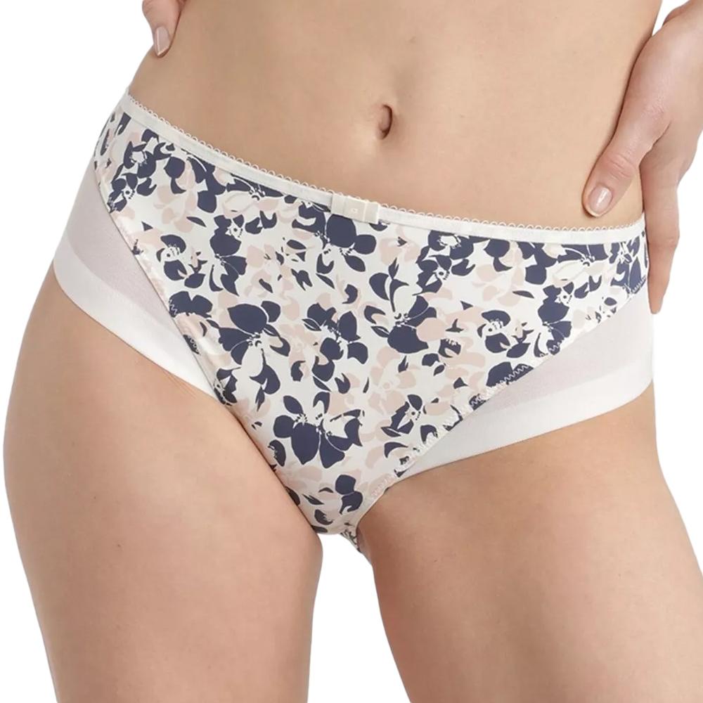 Culotte Blanc/Marine/Rose Femme Dim Generous pas cher