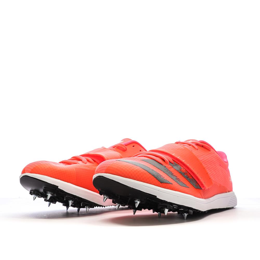 Chaussures d'athlétisme Rouges Homme Adidas Adizero vue 6