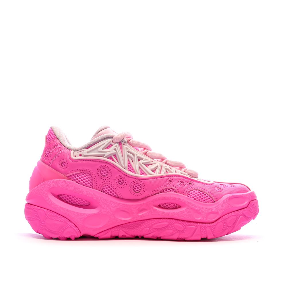 Chaussures de basketball Roses Fushia Puma La Francé vue 2