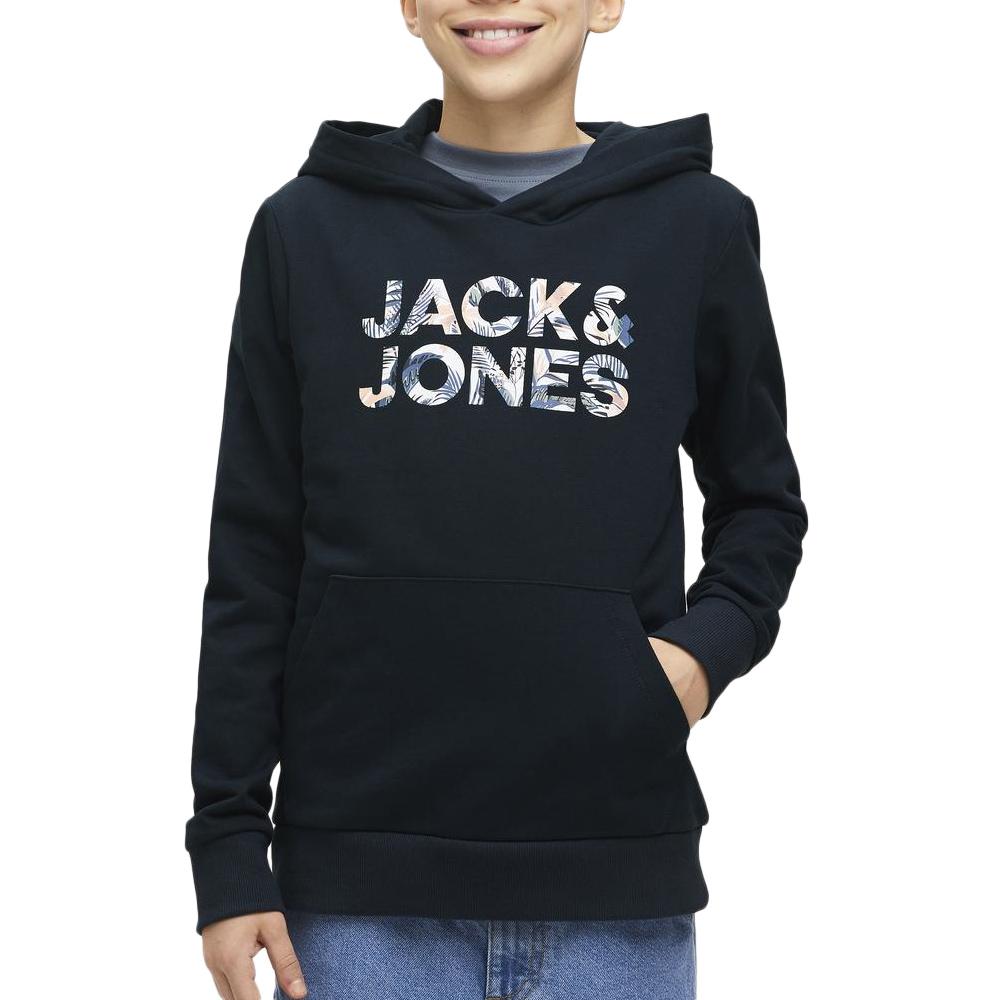 Sweat Noir Garçon Jack & Jones Bryan vue 2