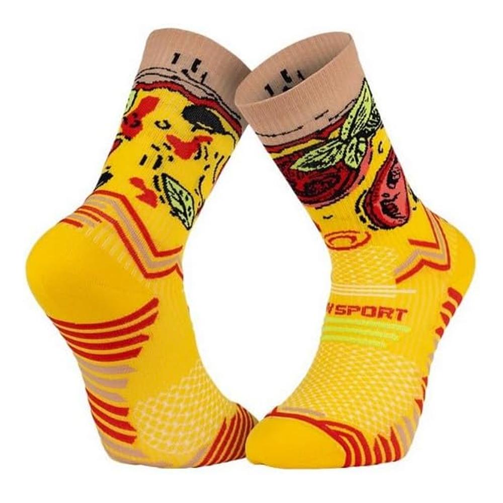X1 Paires de Chaussettes Jaune BV SPORT Trail Collector pas cher