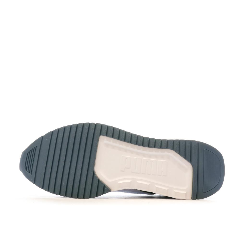 Baskets Gris/Bleu Homme Puma R78 vue 5