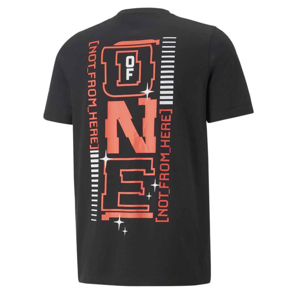 T-shirt Noir Homme Puma One Of One vue 2